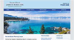 Desktop Screenshot of jamesburau.com